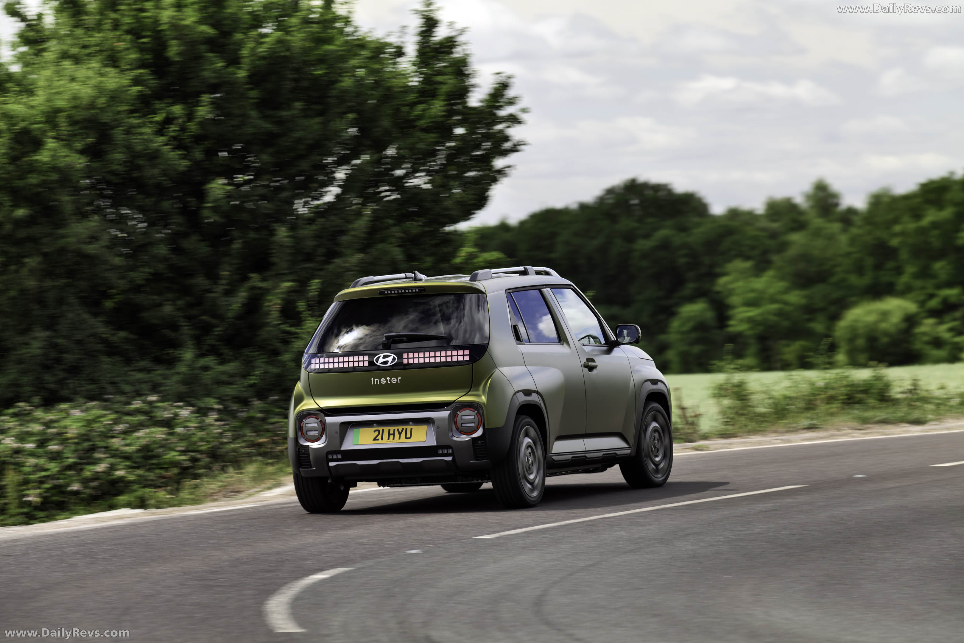 2026 Hyundai Inster Cross UK Version Rear View