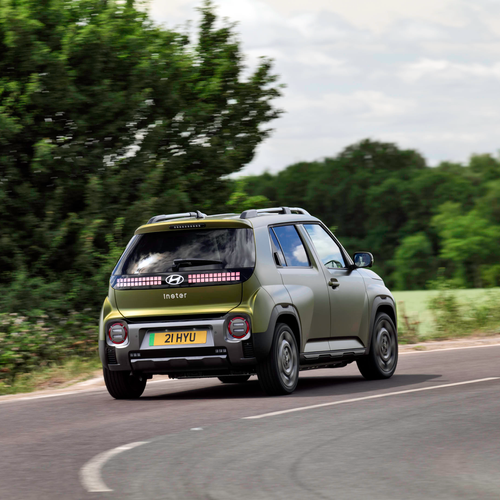 2026 Hyundai Inster Cross UK Version Rear View