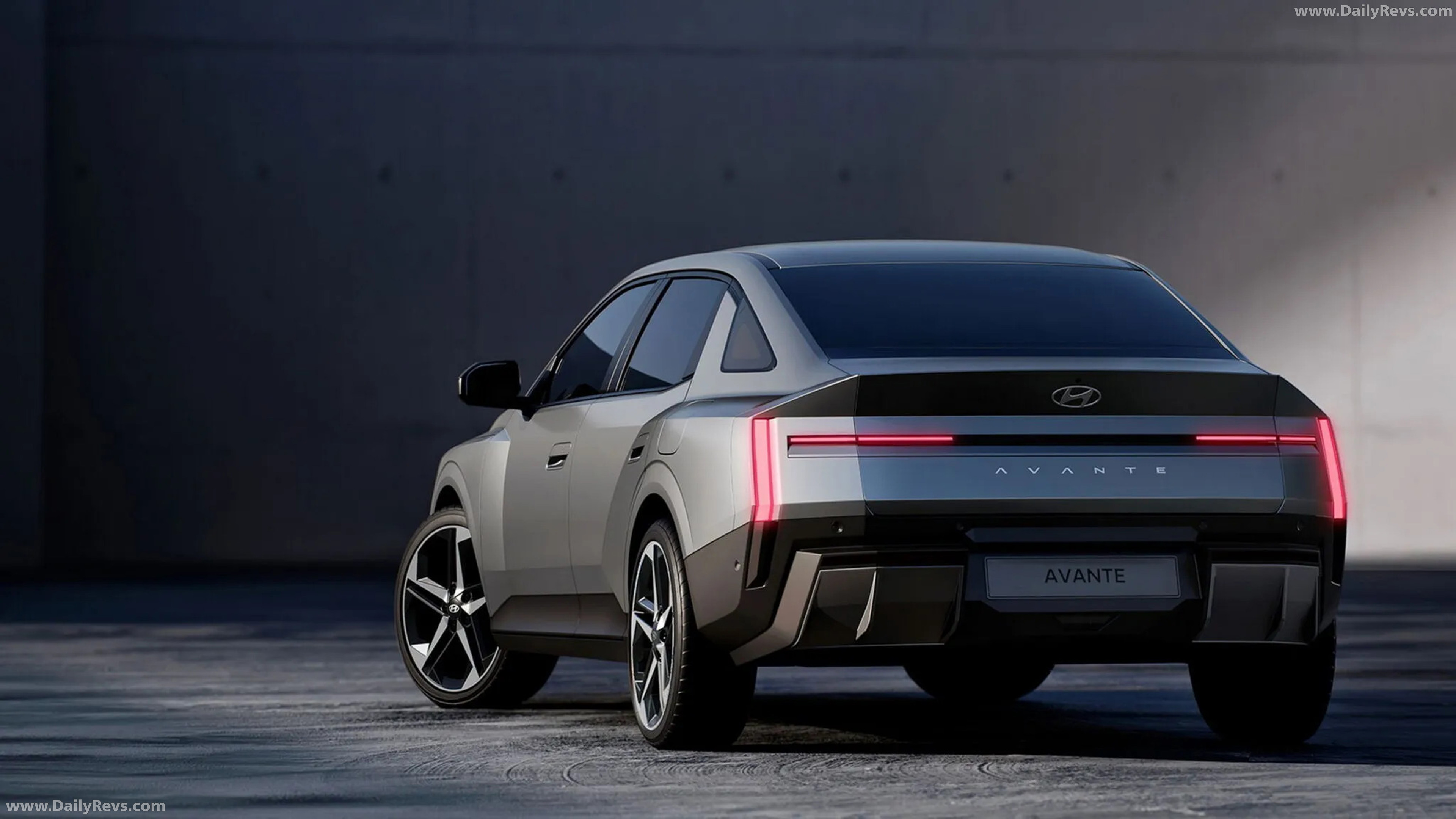 2027 Hyundai Avante Rear View