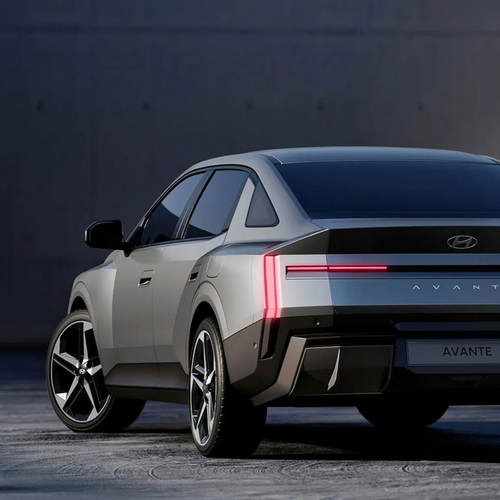 2027 Hyundai Avante Rear View