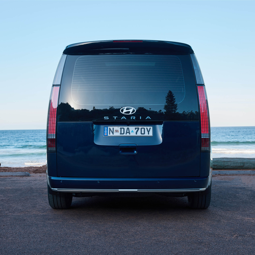 2027 Hyundai Staria Lounge Australian Version Rear View