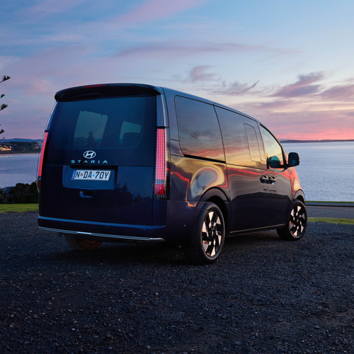 2027 Hyundai Staria Lounge Australian Version Rear View