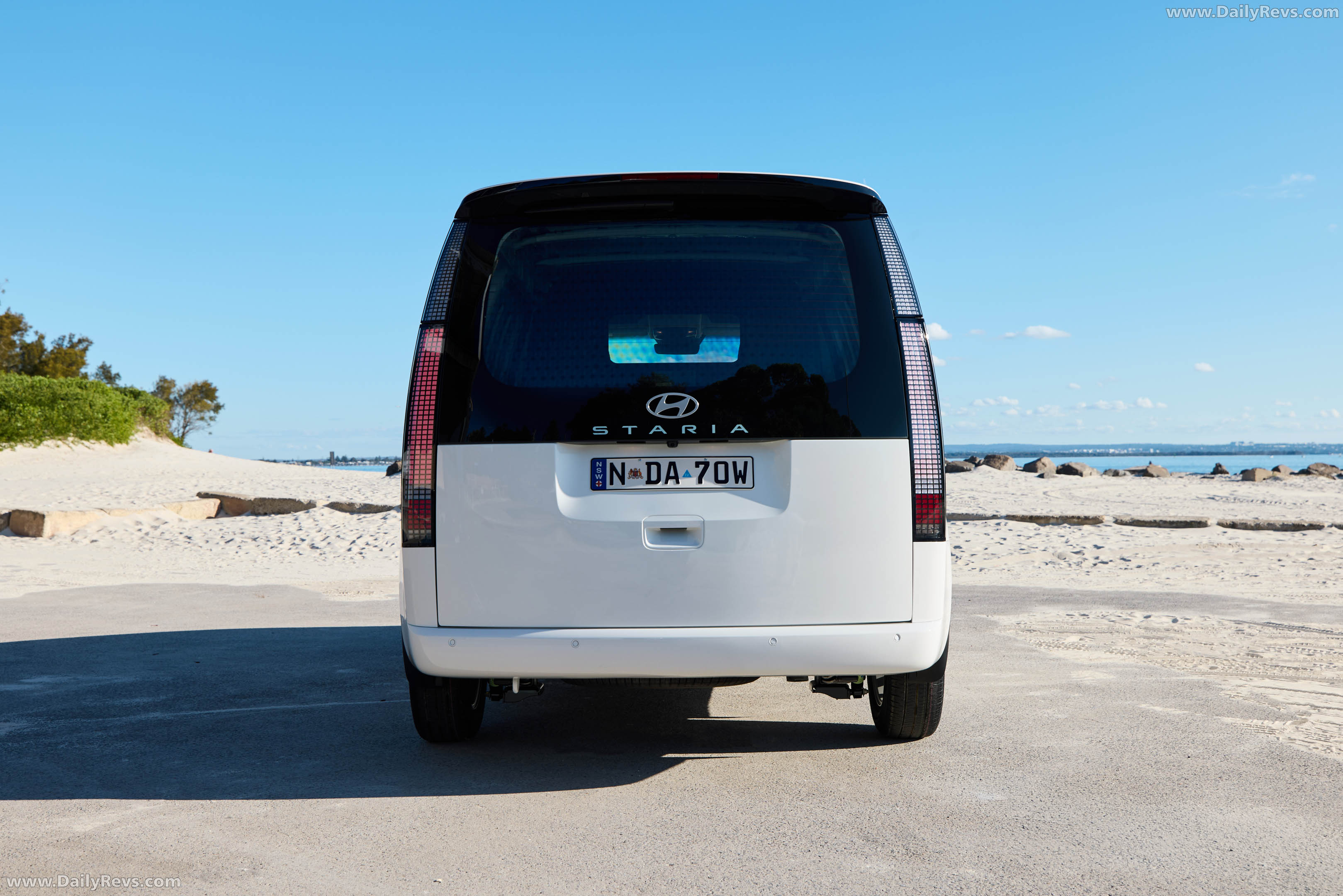 2027 Hyundai Staria Load Premium Australian Version Rear View
