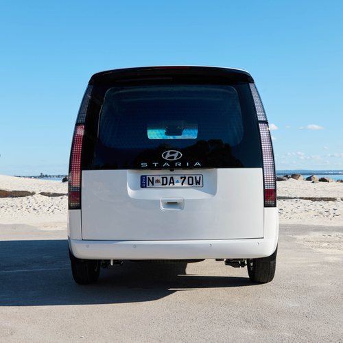 2027 Hyundai Staria Load Premium Australian Version Rear View