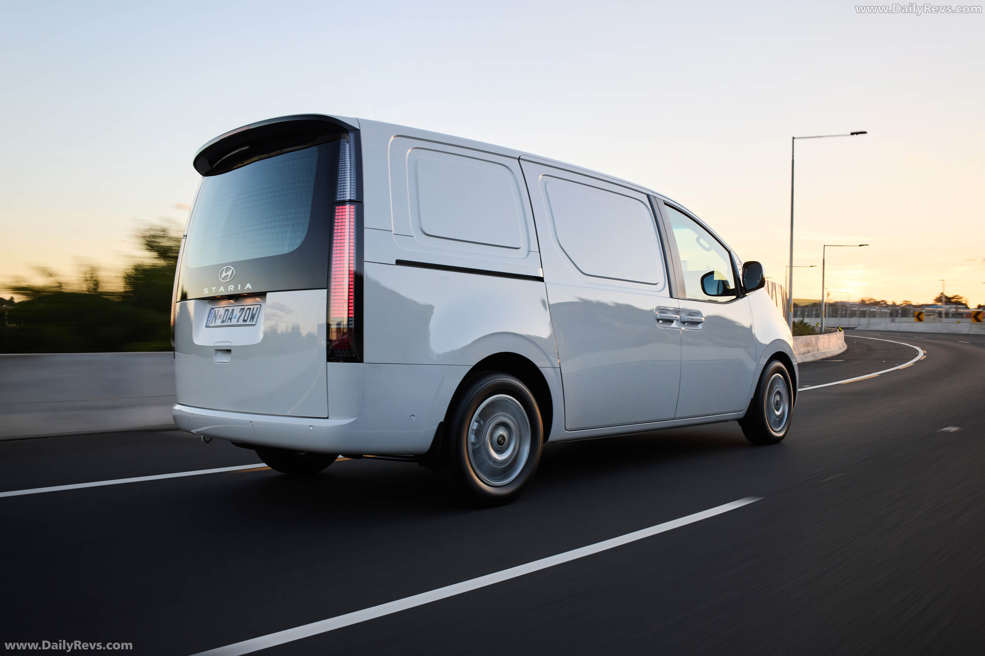 2027 Hyundai Staria Load Premium Australian Version Rear View