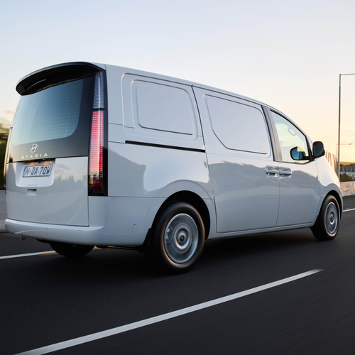 2027 Hyundai Staria Load Premium Australian Version Rear View