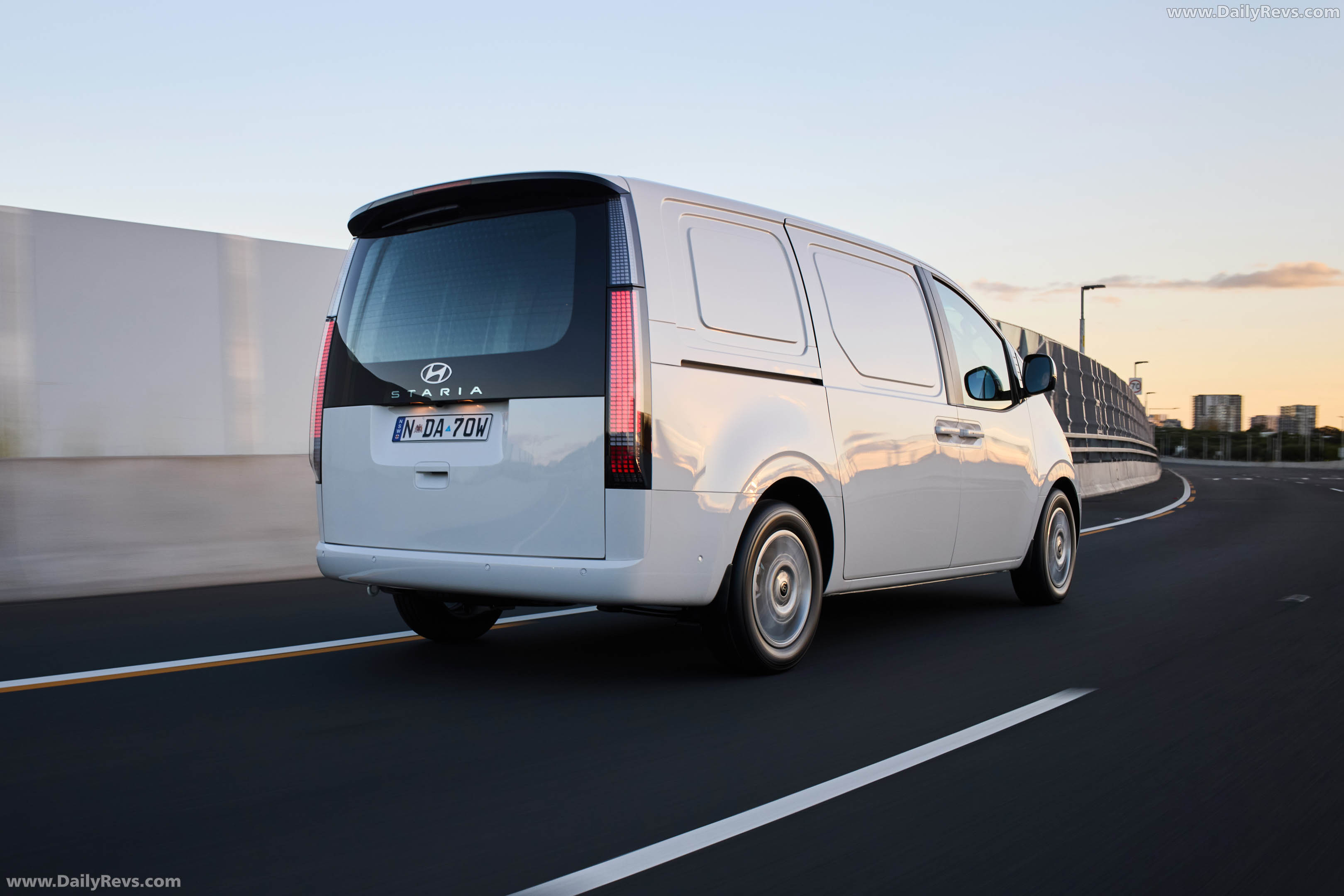 2027 Hyundai Staria Load Premium Australian Version Rear View