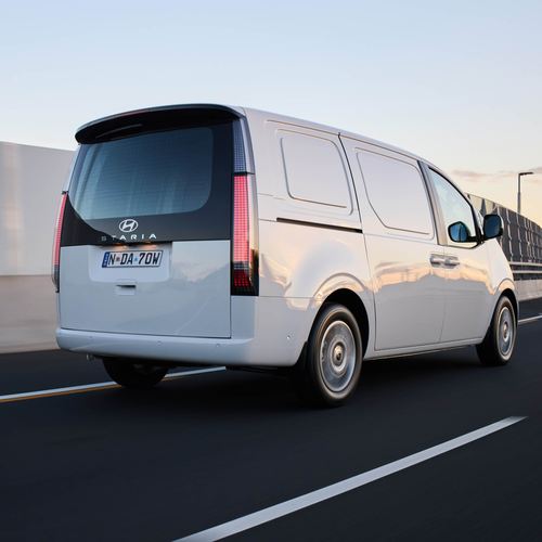 2027 Hyundai Staria Load Premium Australian Version Rear View