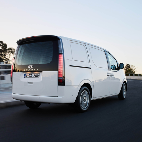 2027 Hyundai Staria Load Premium Australian Version Rear View