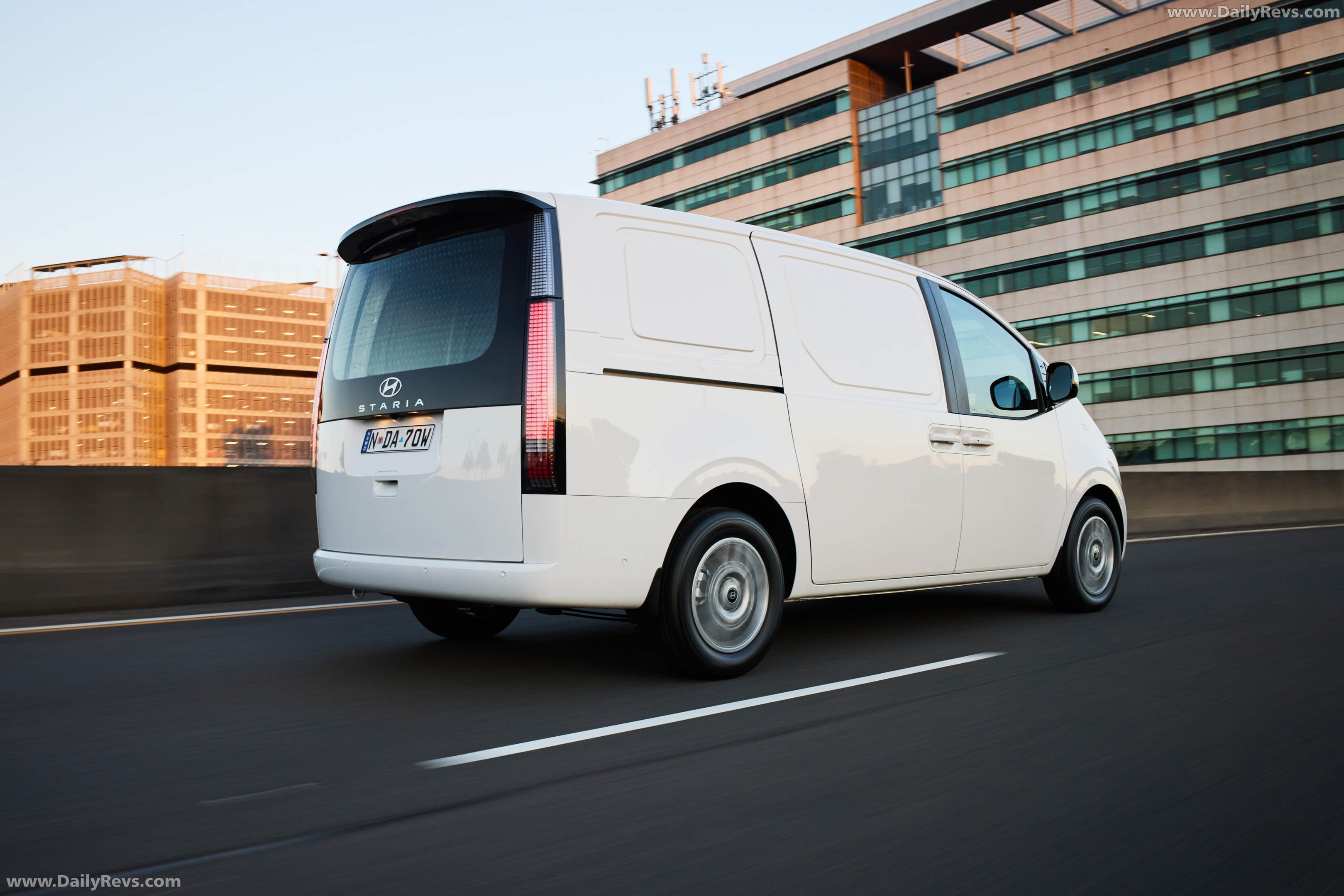 2027 Hyundai Staria Load Premium Australian Version Rear View