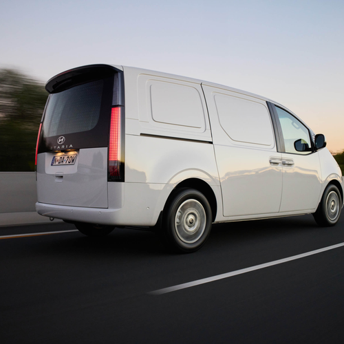 2027 Hyundai Staria Load Premium Australian Version Rear View