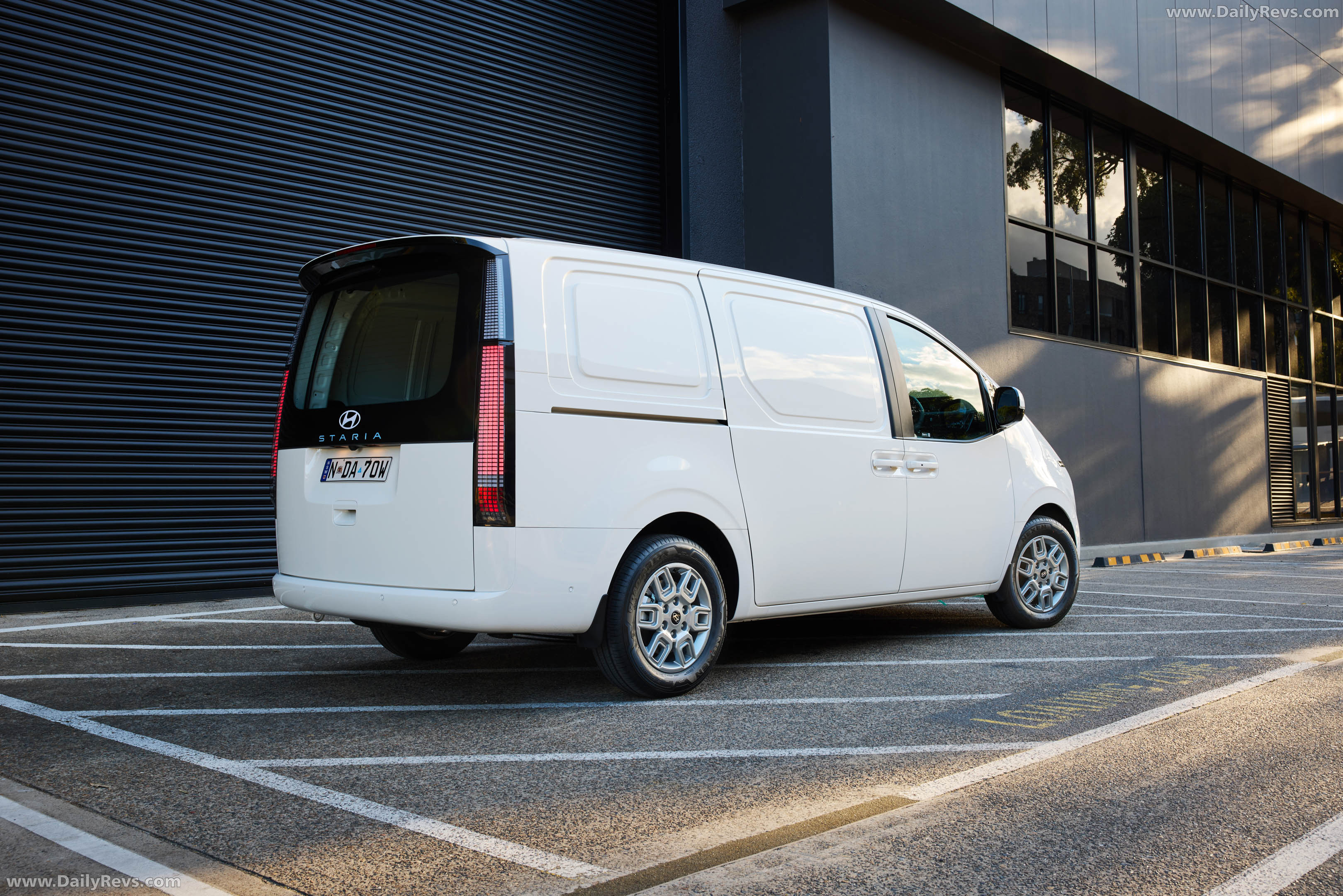 2027 Hyundai Staria Load Premium Australian Version Rear View