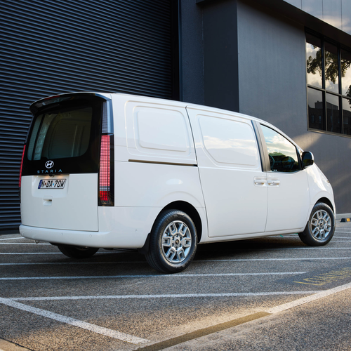 2027 Hyundai Staria Load Premium Australian Version Rear View