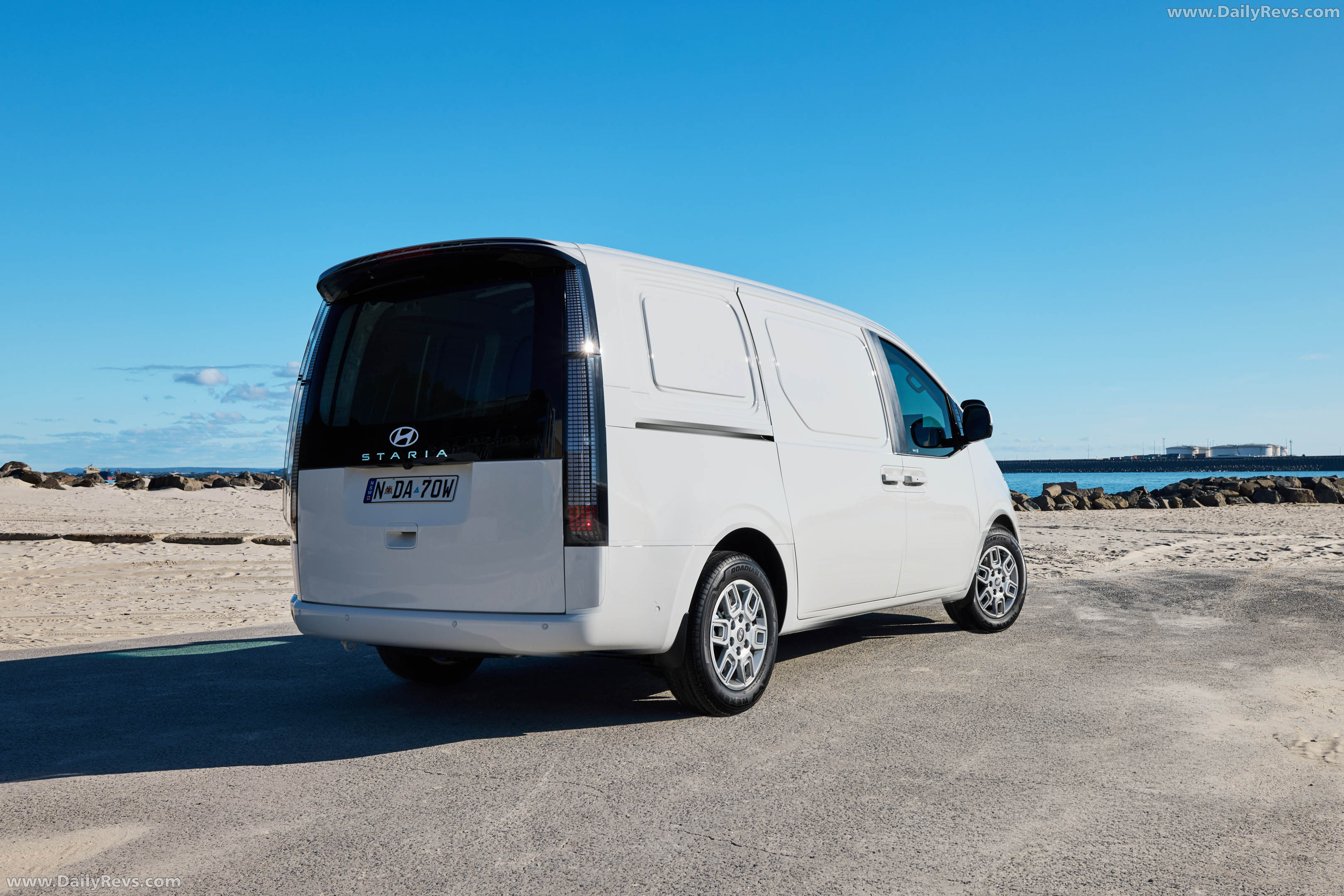 2027 Hyundai Staria Load Premium Australian Version Rear View