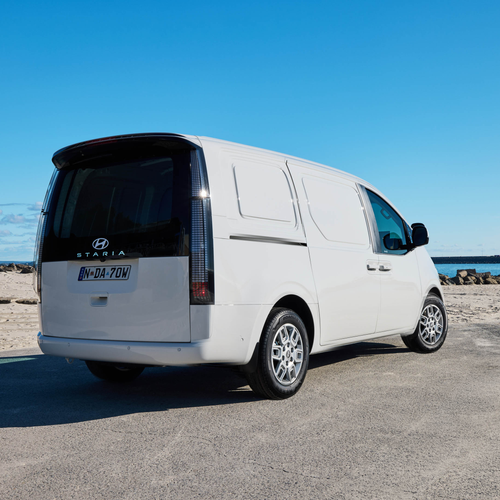 2027 Hyundai Staria Load Premium Australian Version Rear View