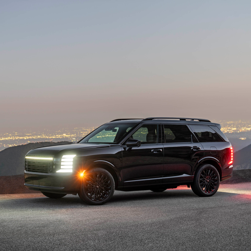 2027 Hyundai Palisade Hybrid Calligraphy Black Ink Edition Front View