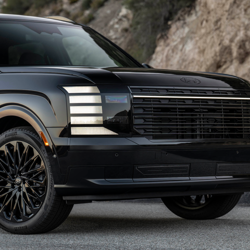 2027 Hyundai Palisade Hybrid Calligraphy Black Ink Edition Exterior