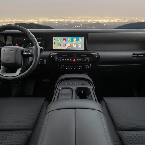 2027 Hyundai Palisade Hybrid Calligraphy Black Ink Edition Interior