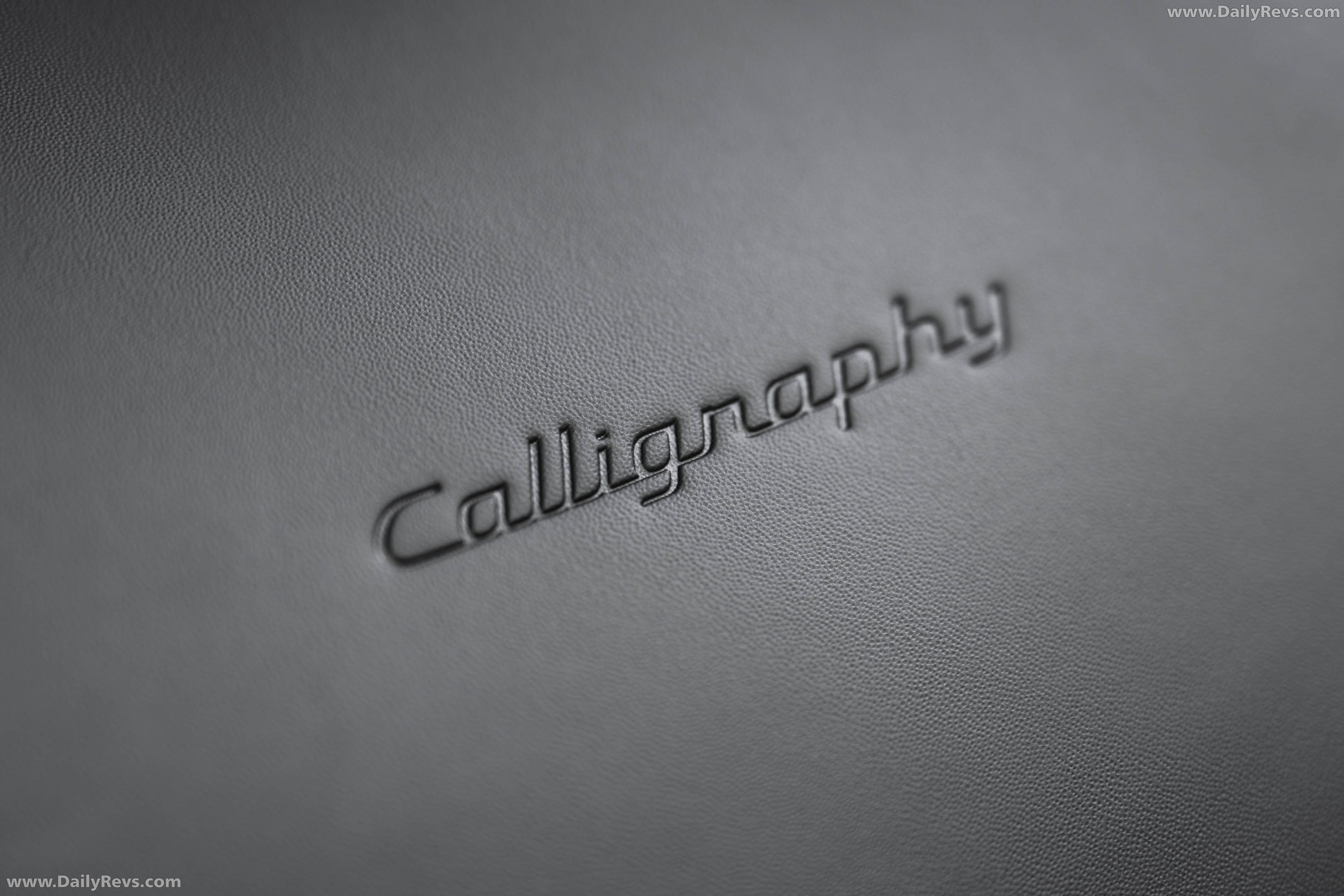2027 Hyundai Palisade Hybrid Calligraphy Black Ink Edition Interior