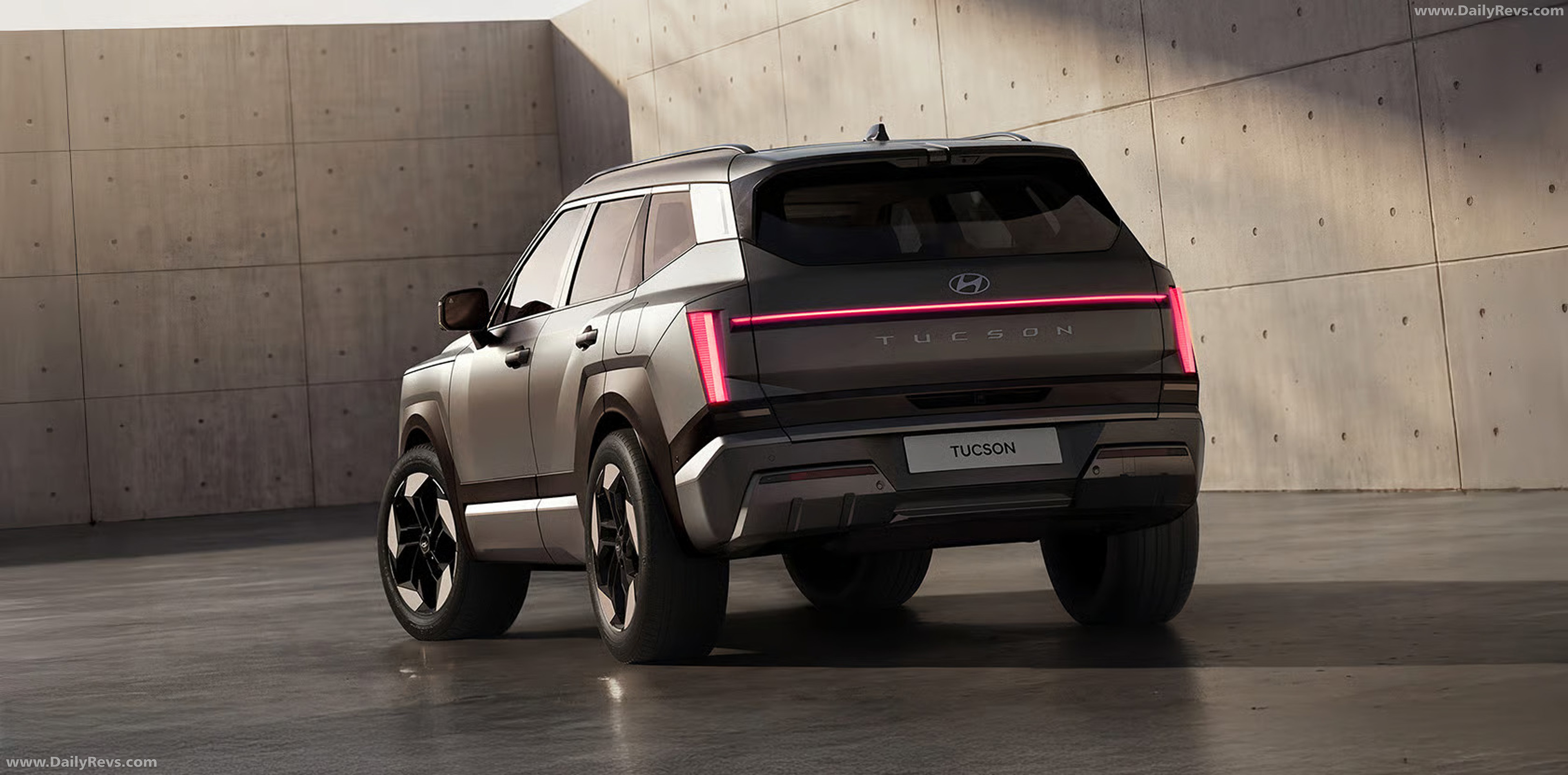 2027 Hyundai Tucson Rear View
