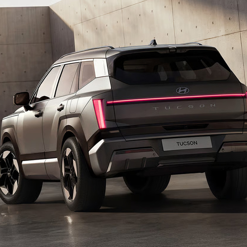 2027 Hyundai Tucson Rear View