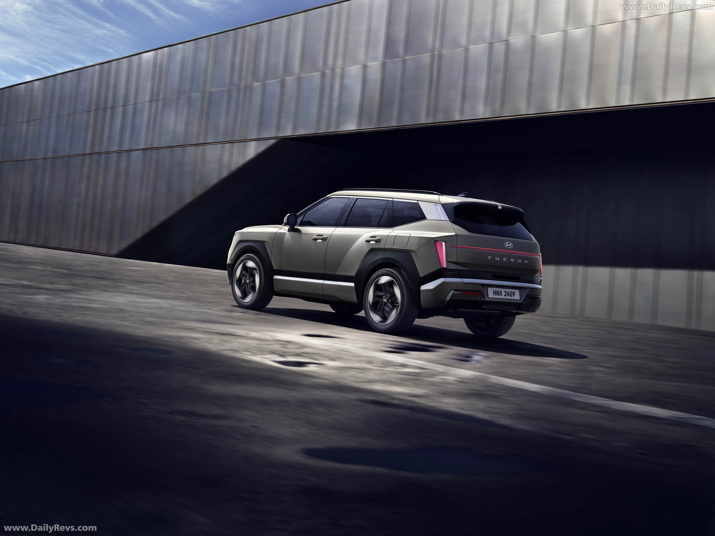 2027 Hyundai Tucson US Version Rear View