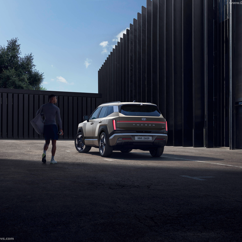 2027 Hyundai Tucson US Version Rear View