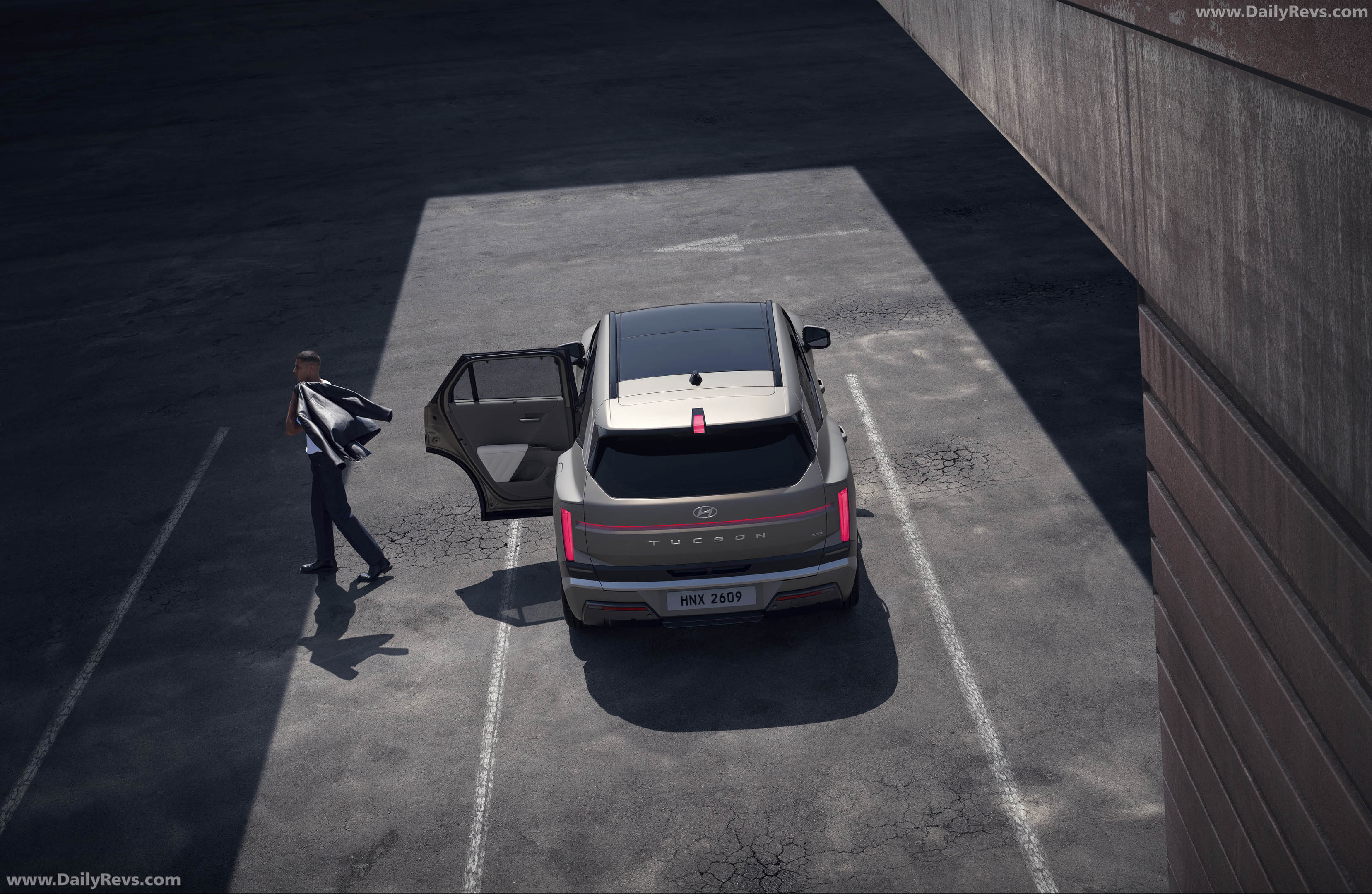 2027 Hyundai Tucson US Version Top View