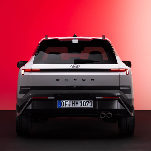 2026 Hyundai Bayon Rear View