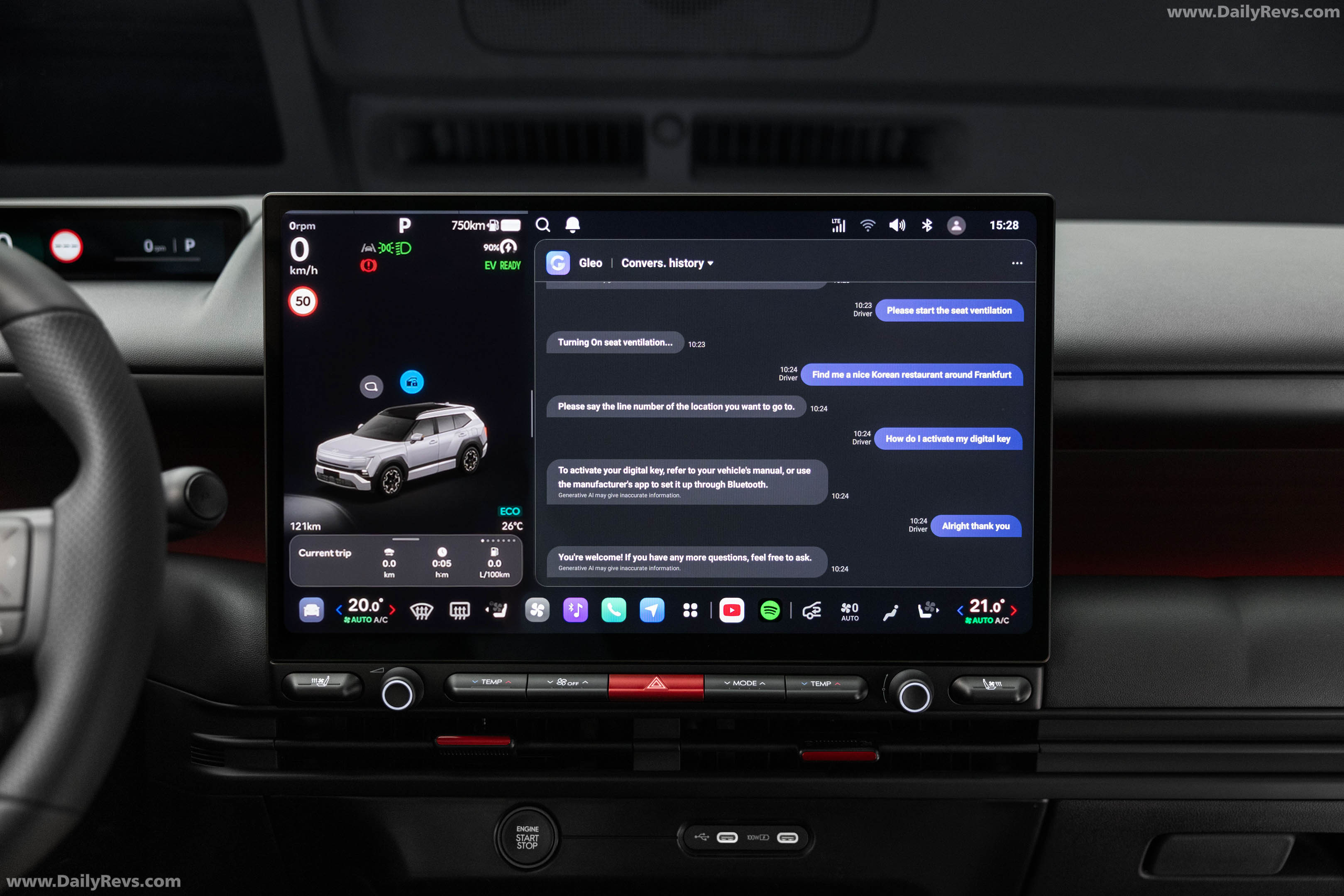 2027 Hyundai Tucson N Line European Version Interior