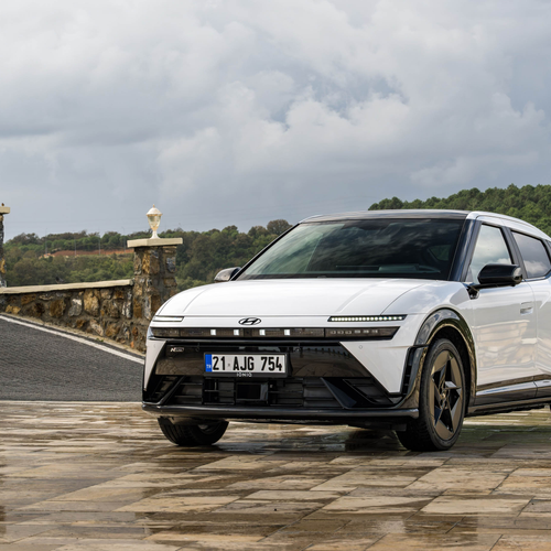 2027 Hyundai IONIQ 3 Atlas White Front View