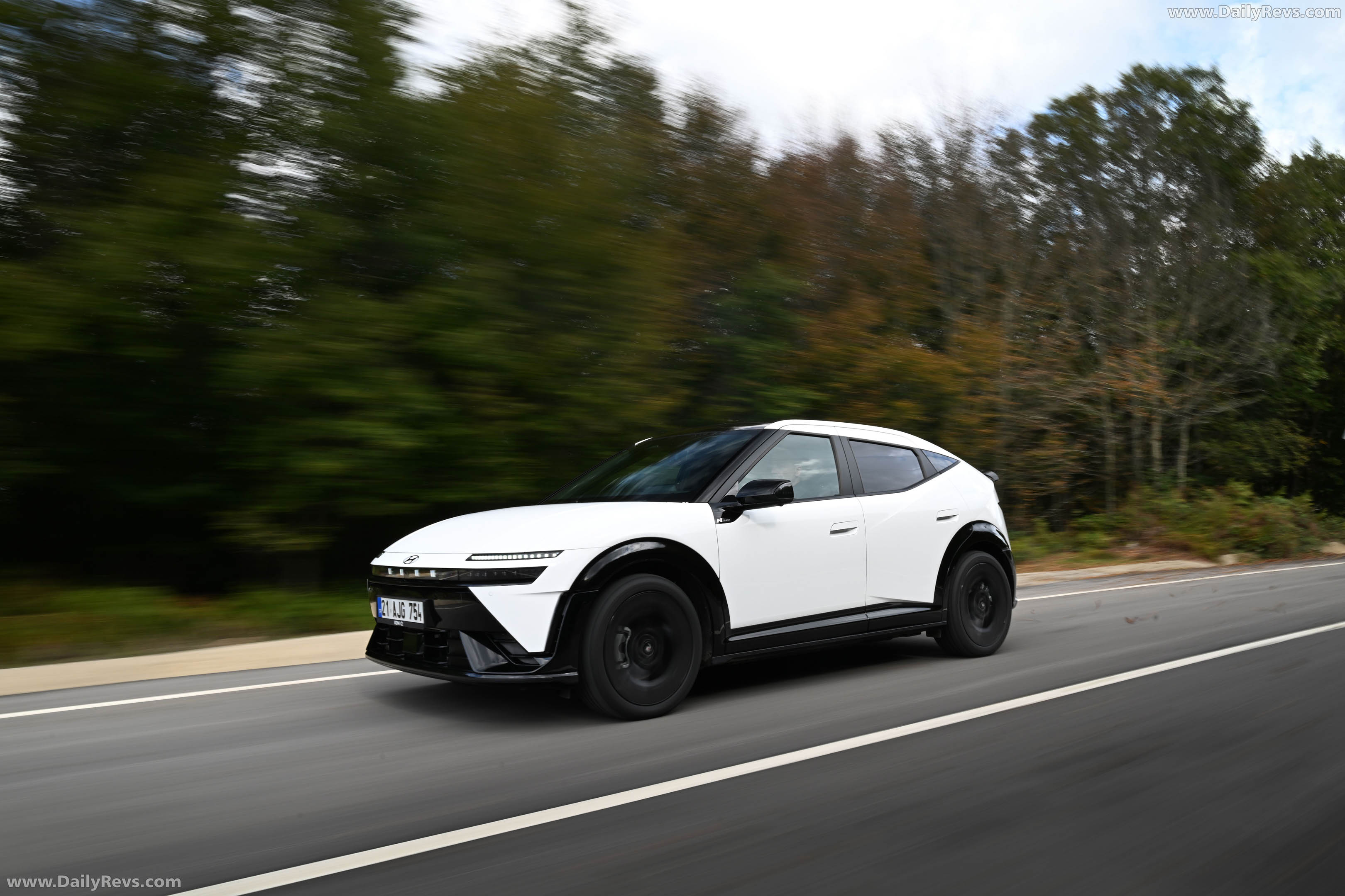 2027 Hyundai IONIQ 3 Atlas White Front View