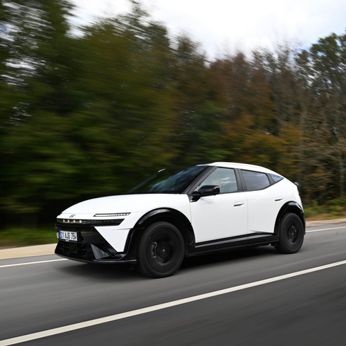 2027 Hyundai IONIQ 3 Atlas White Front View