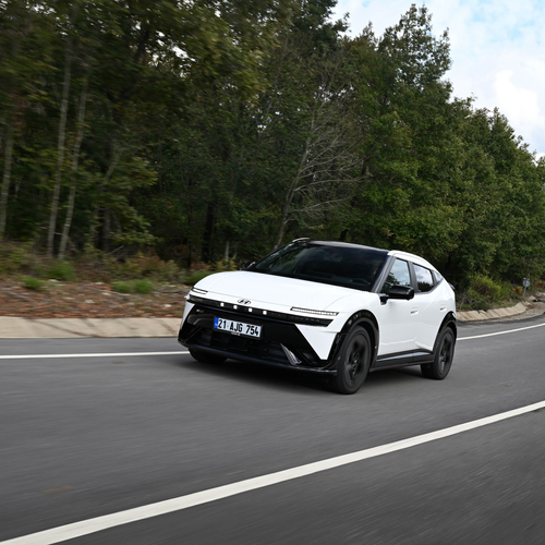 2027 Hyundai IONIQ 3 Atlas White Front View
