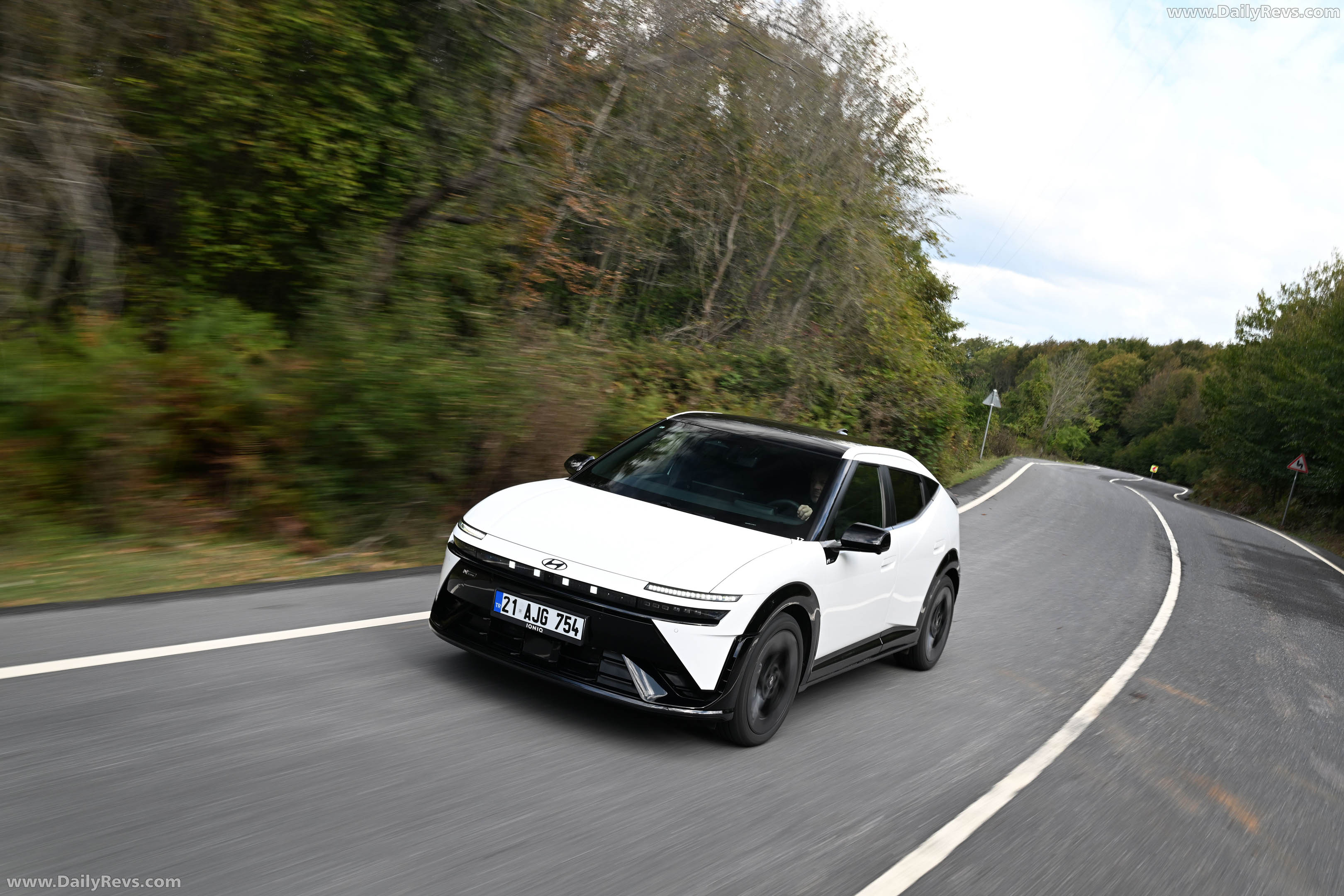 2027 Hyundai IONIQ 3 Atlas White Front View
