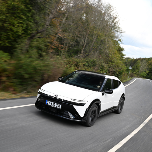 2027 Hyundai IONIQ 3 Atlas White Front View