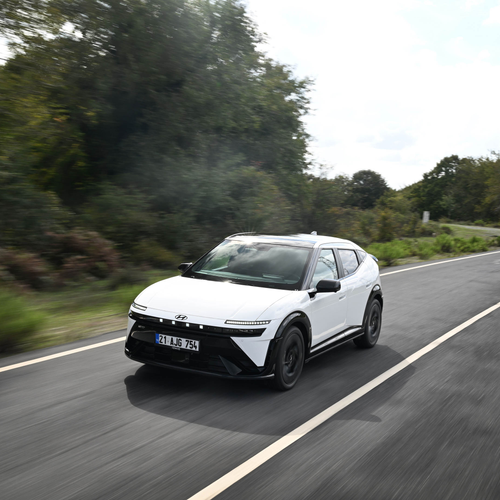 2027 Hyundai IONIQ 3 Atlas White Front View