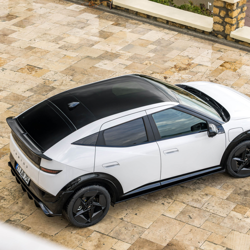 2027 Hyundai IONIQ 3 Atlas White Top View