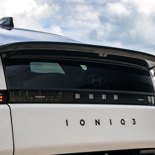 2027 Hyundai IONIQ 3 Atlas White Exterior
