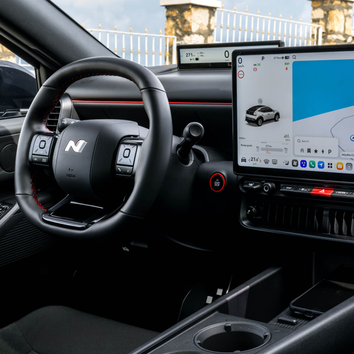2027 Hyundai IONIQ 3 Atlas White Interior