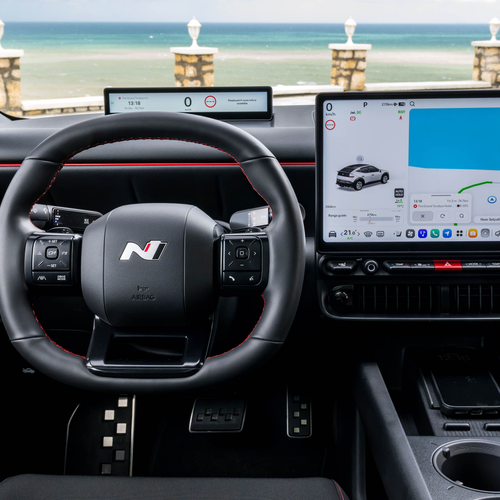 2027 Hyundai IONIQ 3 Atlas White Interior