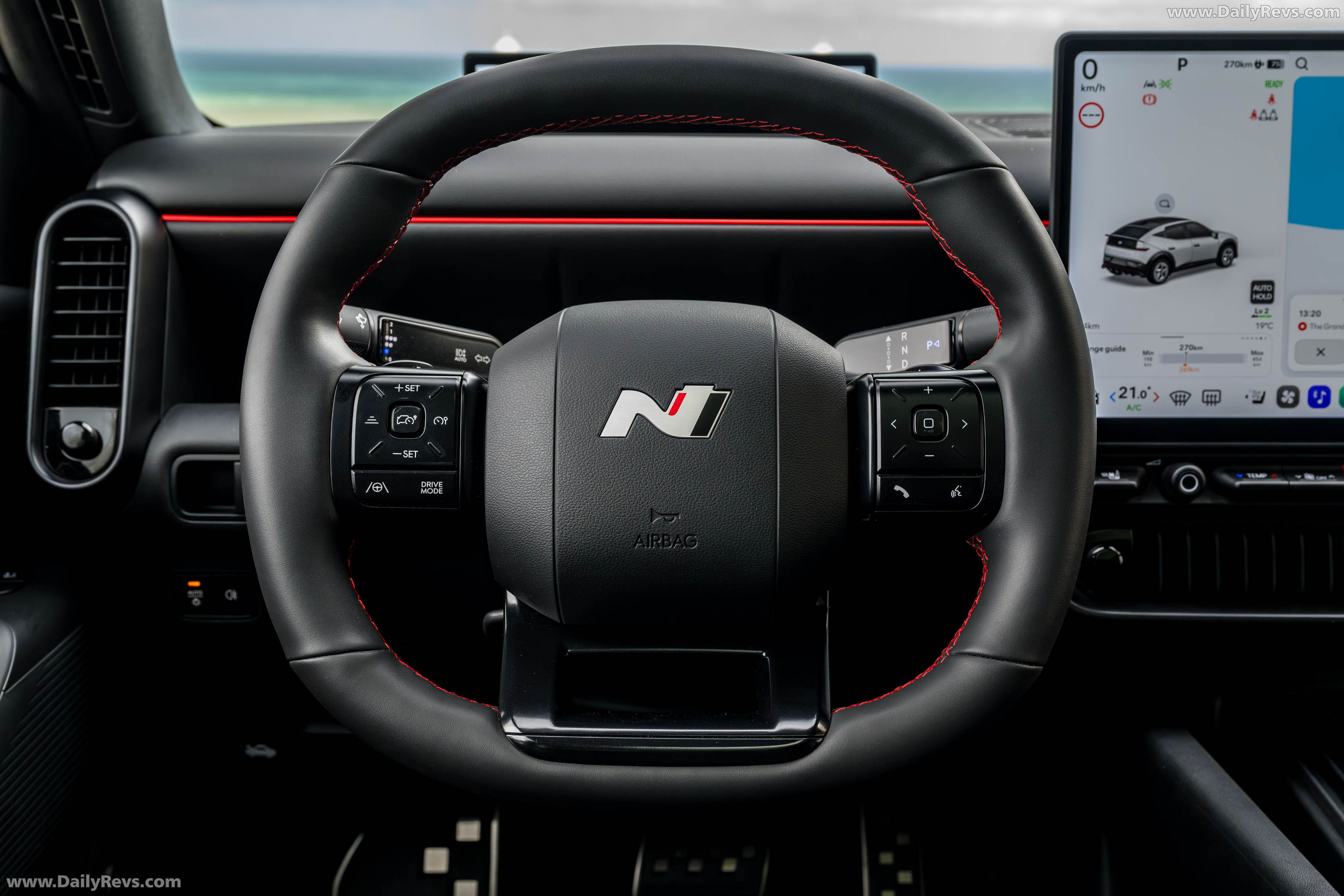 2027 Hyundai IONIQ 3 Atlas White Interior