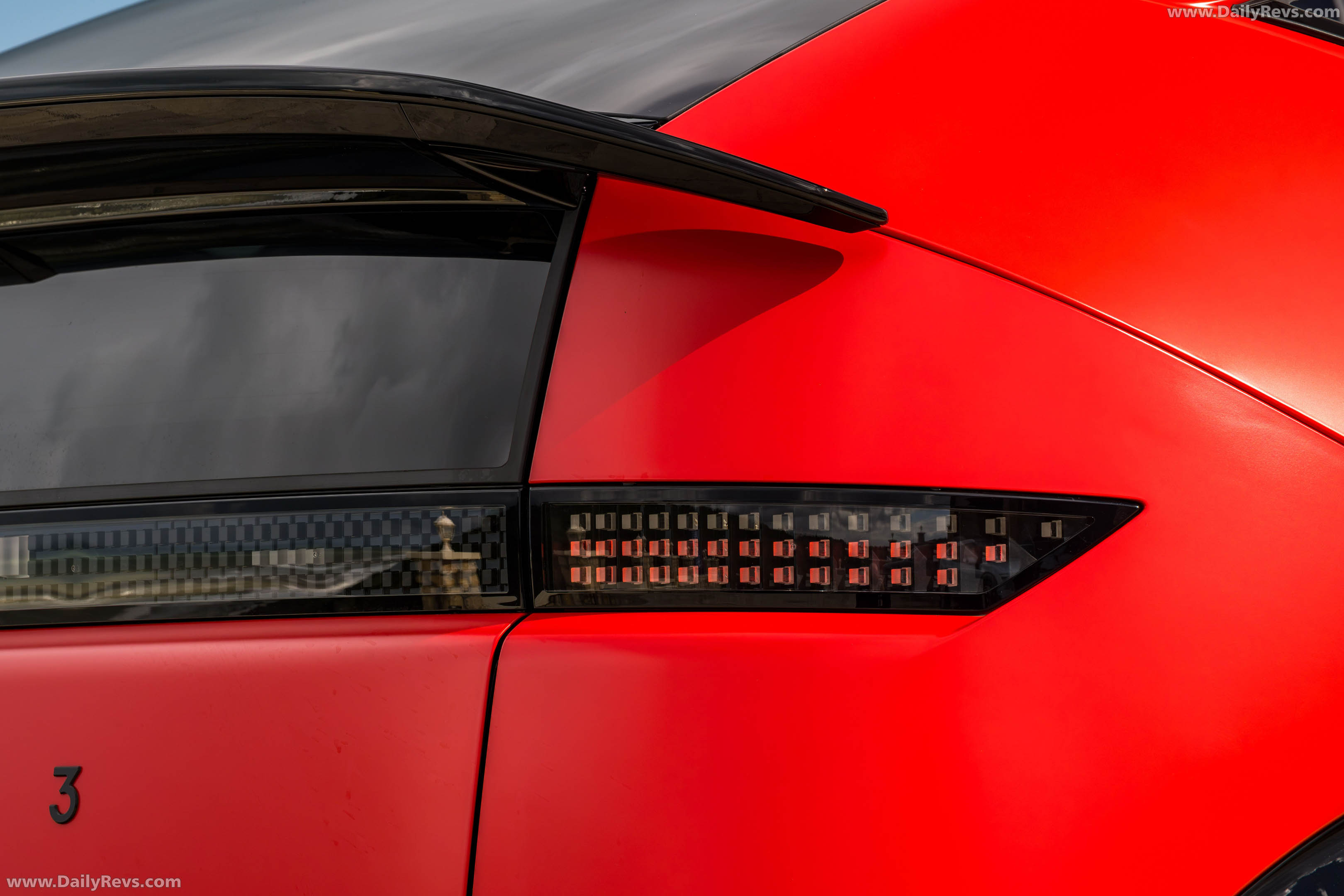 2027 Hyundai IONIQ 3 Fierce Red Matte Exterior