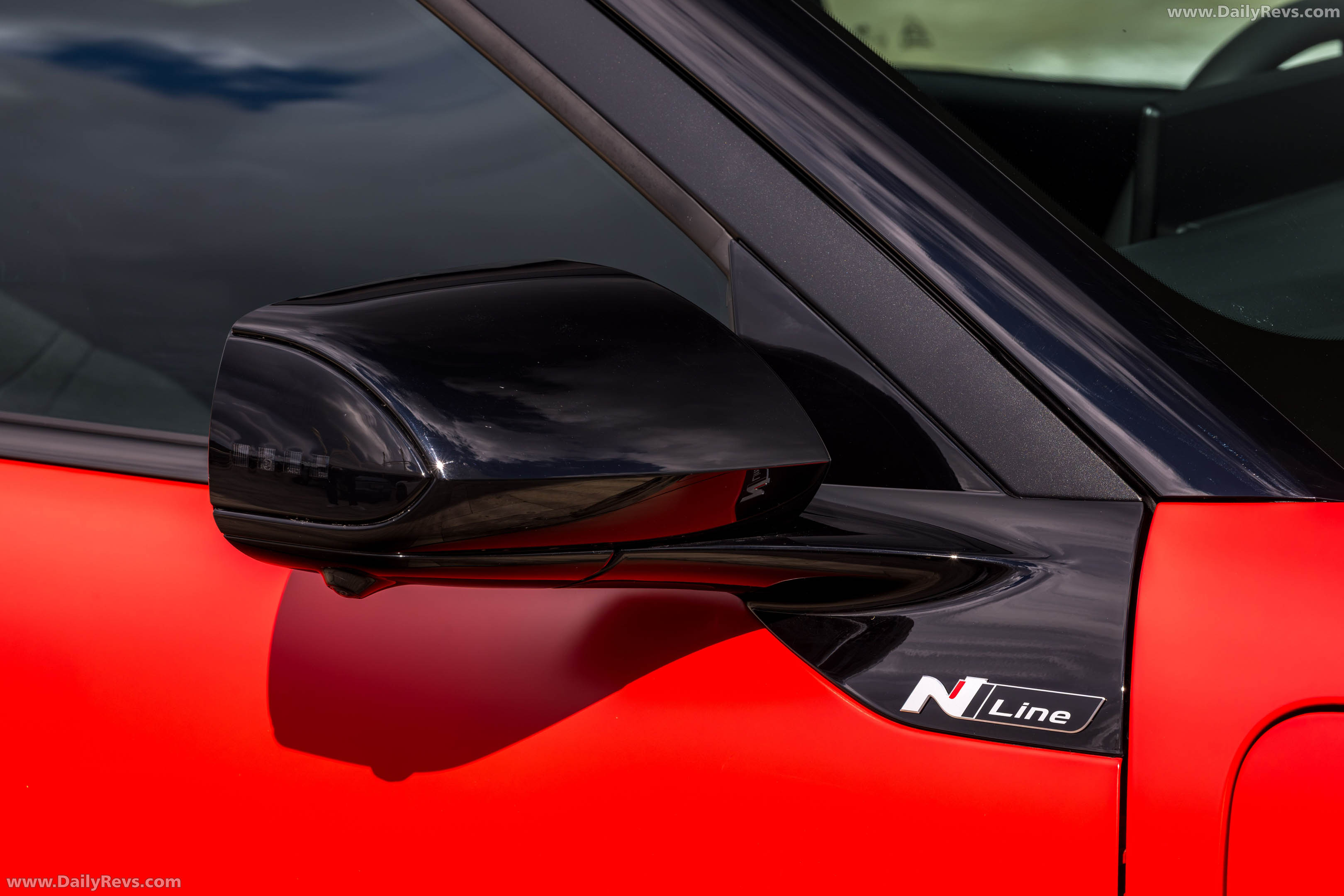 2027 Hyundai IONIQ 3 Fierce Red Matte Exterior