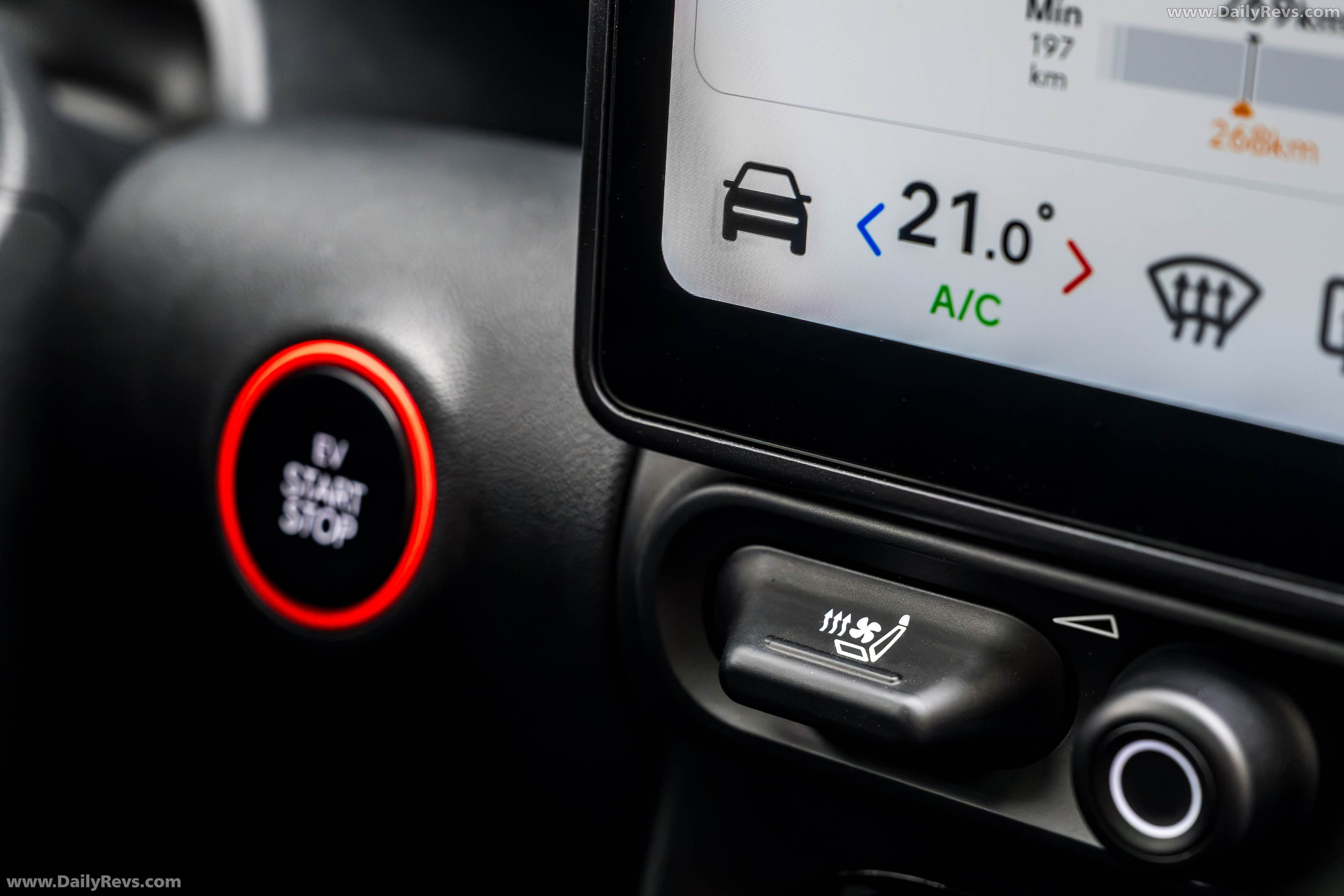 2027 Hyundai IONIQ 3 Fierce Red Matte Interior