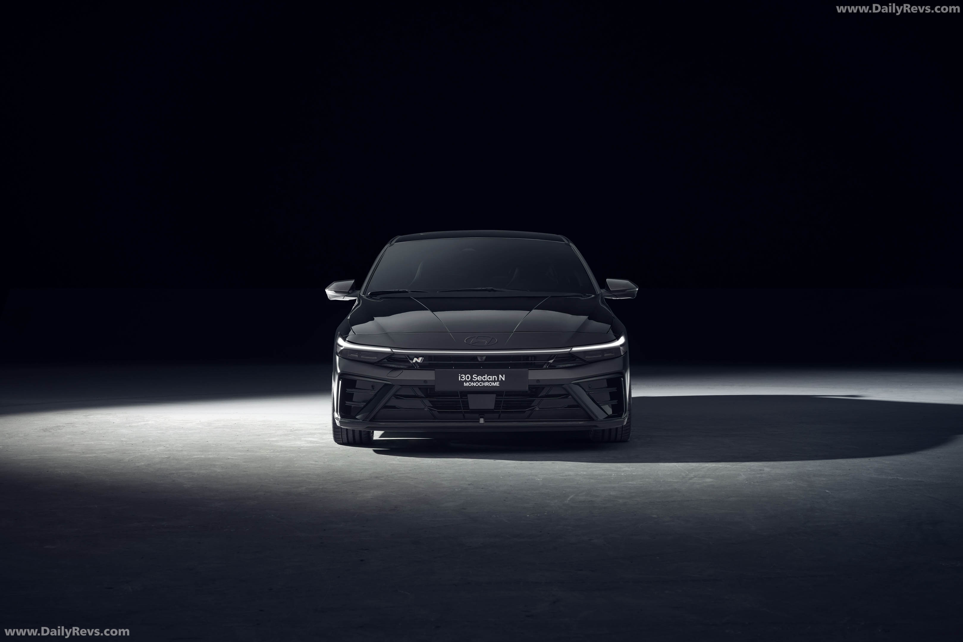 2027 Hyundai i30 Sedan N Monochrome Front View