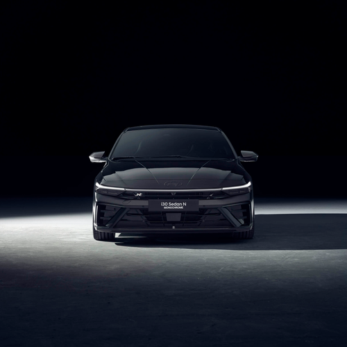 2027 Hyundai i30 Sedan N Monochrome Front View