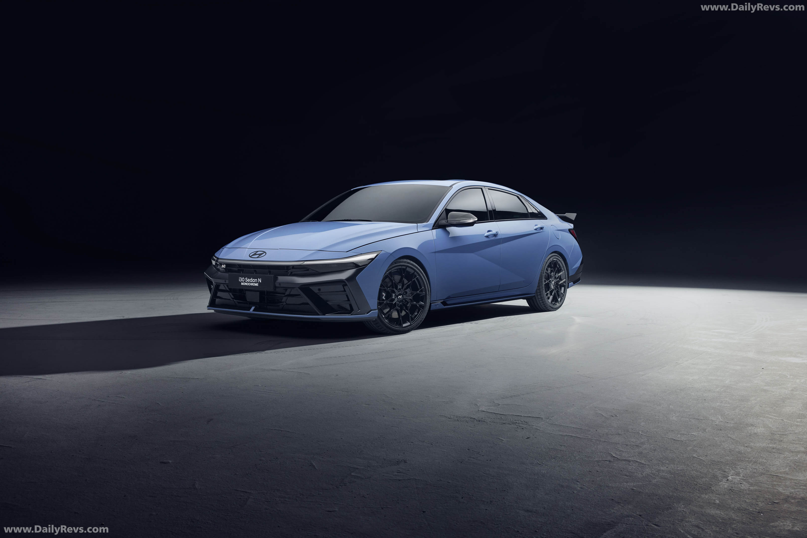 2027 Hyundai i30 Sedan N Monochrome Front View