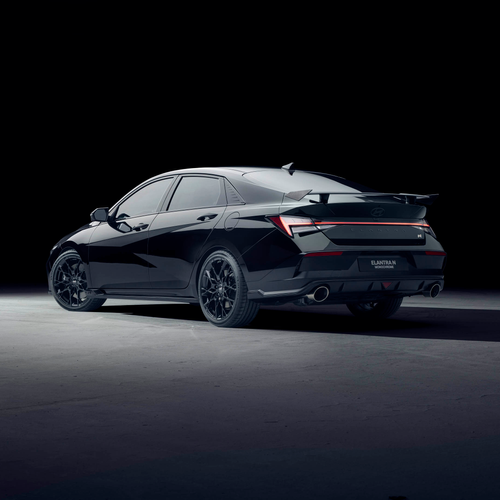 2027 Hyundai Elantra N Monochrome Rear View