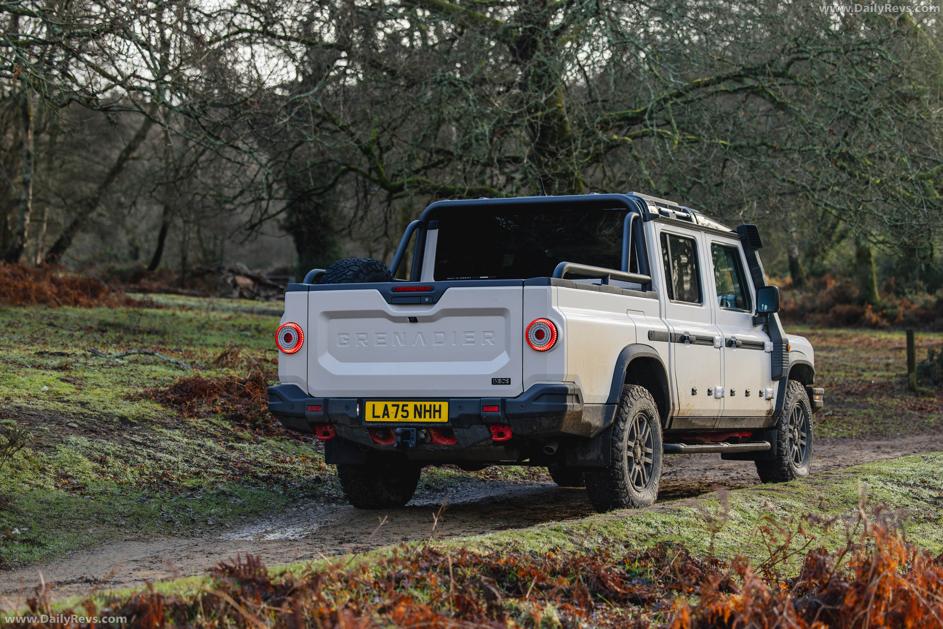 2026 INEOS Grenadier Quartermaster Rear View